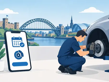 Book Brake Repair Online Across Newcastle