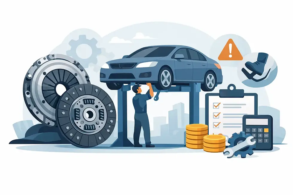 Clutch Repair: Signs, Costs and What to Do