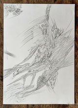 In(Ex)spir'...non intentional/spontaneous drawing on paper...
Lamia R.