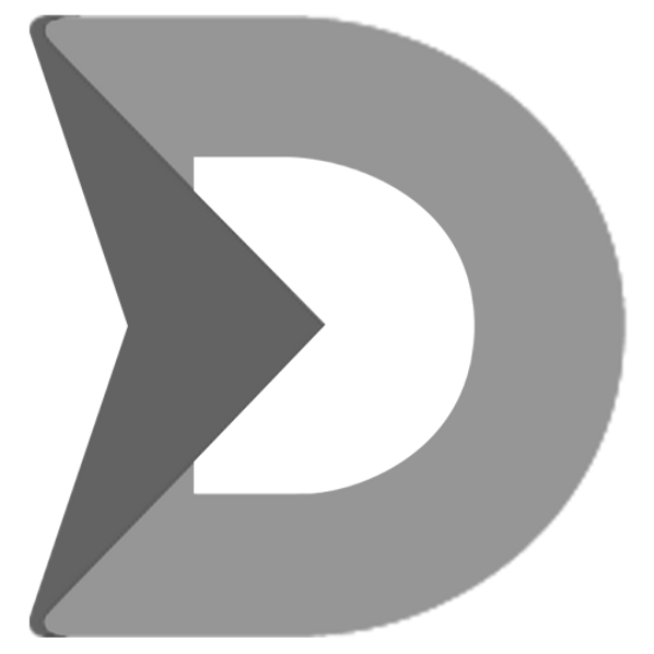 Logo Direcional preta e branca