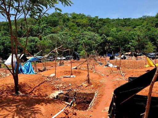 garimpo em Pontes e Lacerda