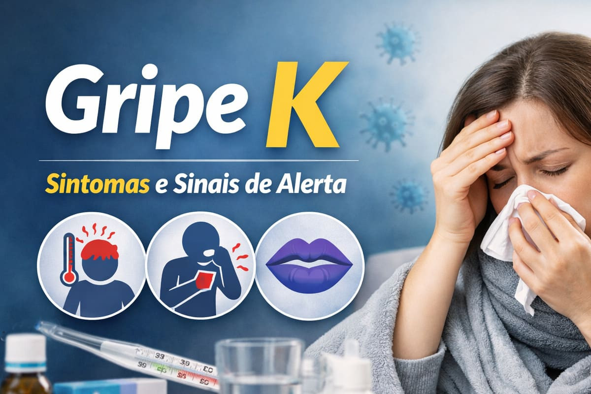 Gripe K: sintomas, sinais de alerta e quando procurar atendimento médico