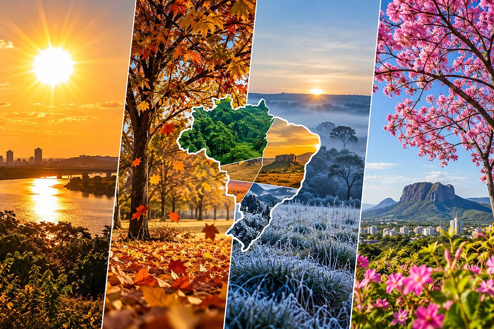 Estações do ano 2027 no Brasil: veja quando começam verão, outono, inverno e primavera