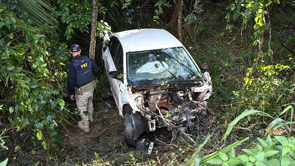 acidente na BR-174 em Vale de São Domingos
