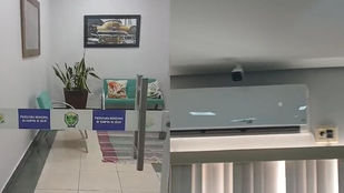 câmera instalada em sala de procuradora Campos de Júlio