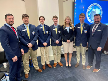 State Officers during CTE Leadership Day