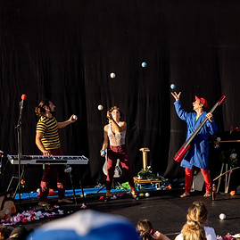 Fusion jonglage musique en live