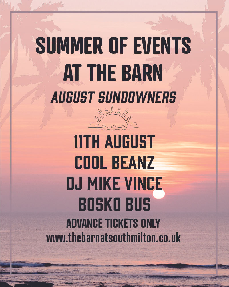11th August Summer Sundowner
