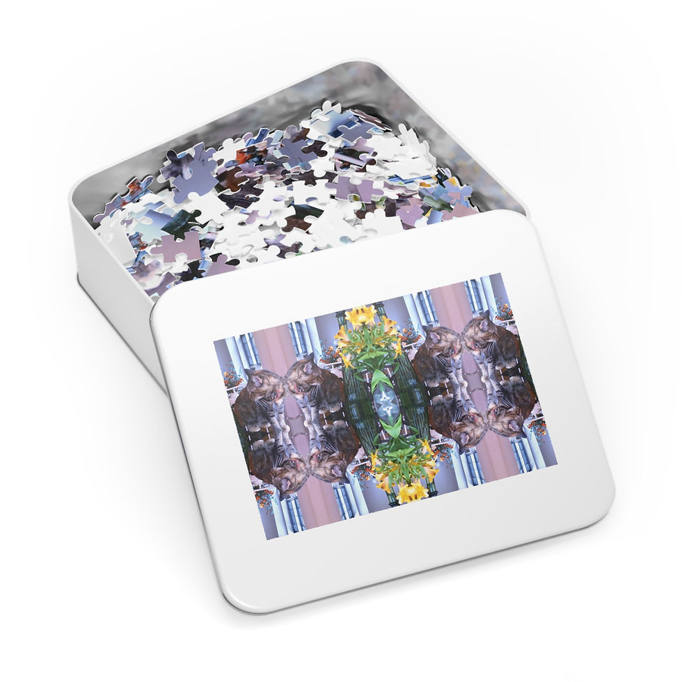 Thumbnail: Precious Jigsaw Puzzle with Tin (500 pc, 1000 pc)