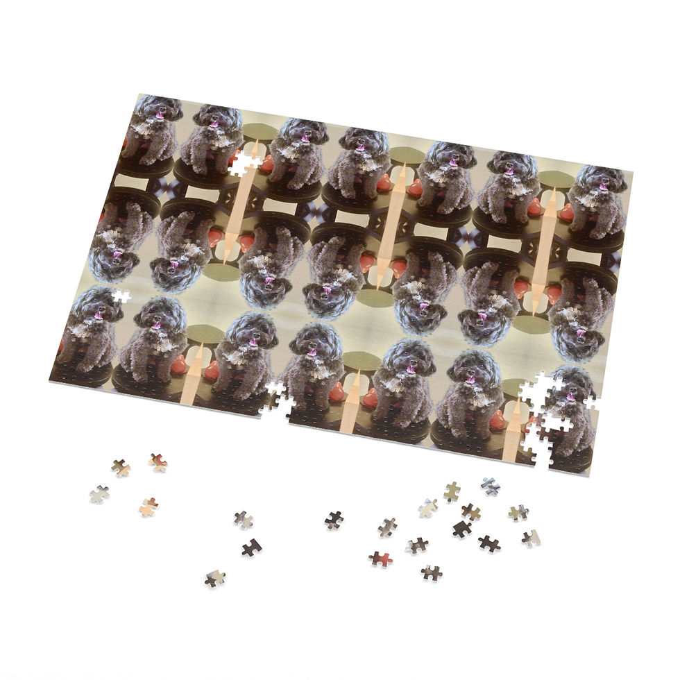 Thumbnail: Signature Moxie Jigsaw Puzzle with Tin (500 pc, 1000 pc)