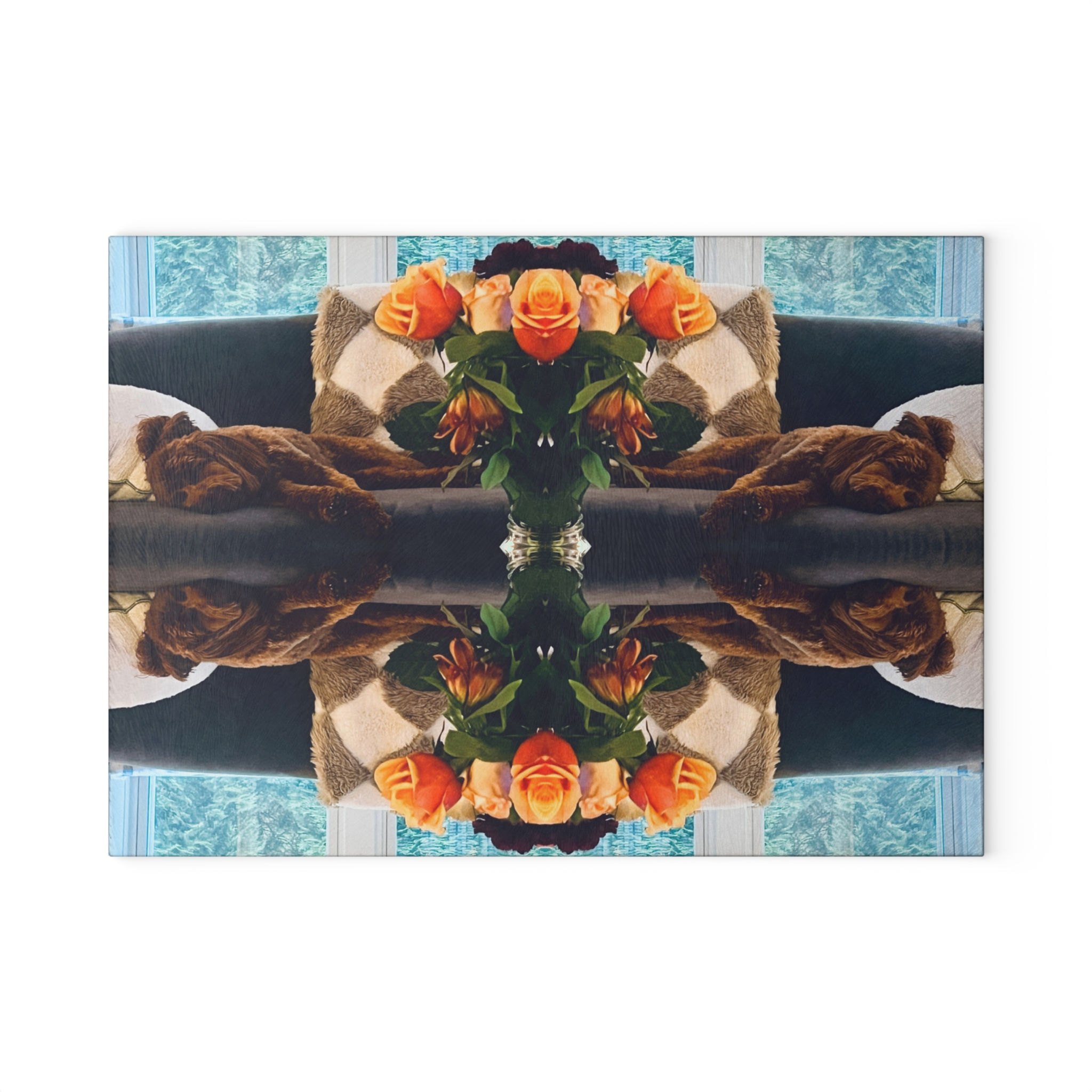 Jolene Roses Glass Artcuterie™ Board