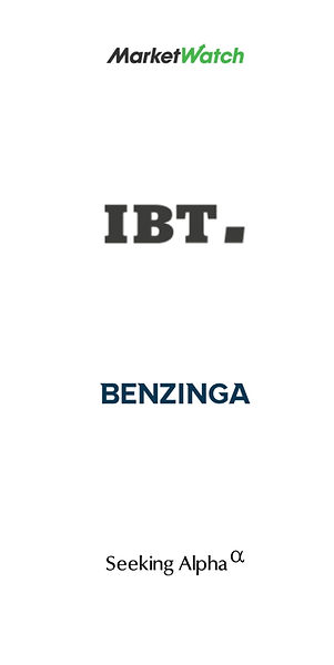 MarketWatch, IBT, Benzinga, Seeking Alpha.
