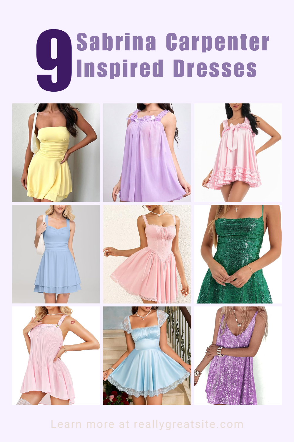 9 Sabrina Carpenter Inspired Dresses