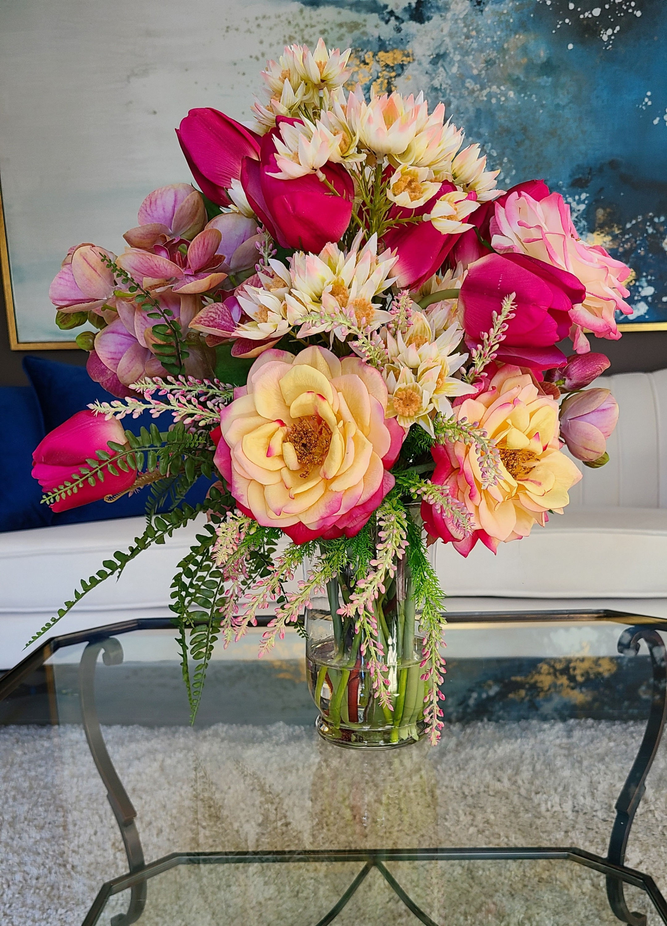 "Real Touch" Roses, Tulips, Orchids