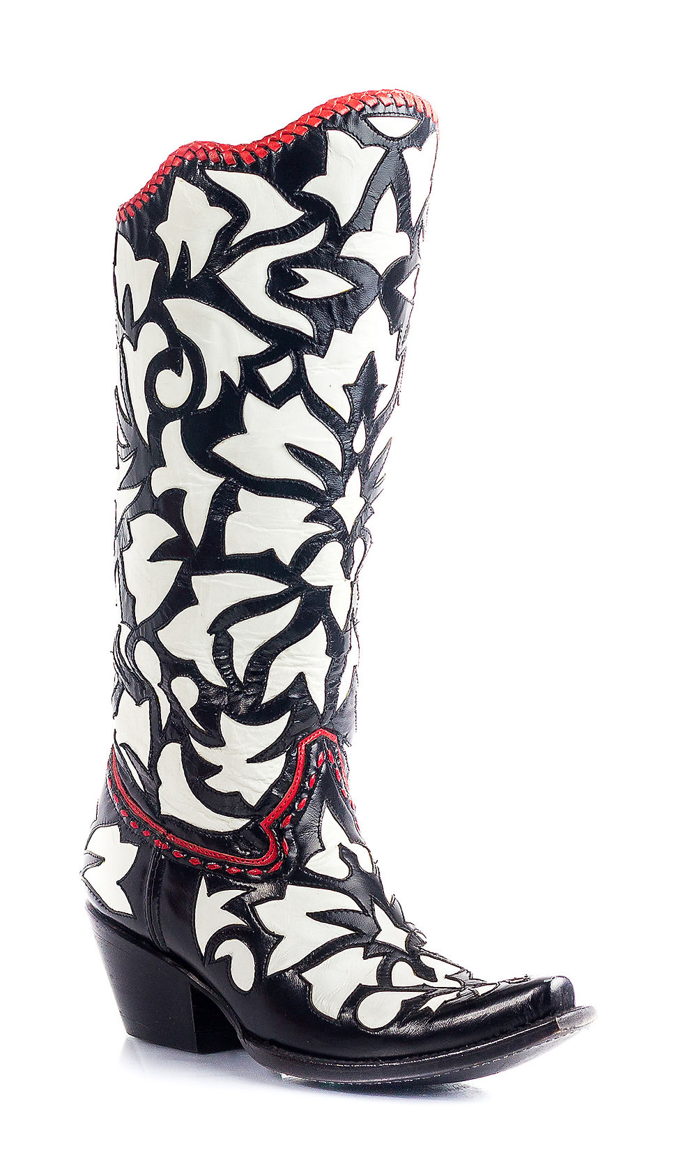 Thumbnail: Botas deDamasco black-wht