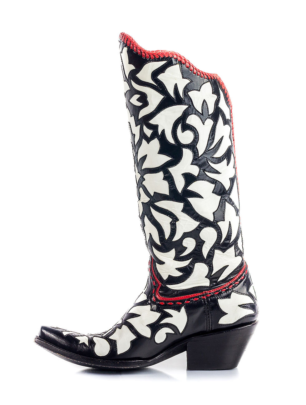 Thumbnail: Botas deDamasco black-wht