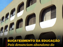 Pais denunciam abandono do CIEP 052 no Boa Vista