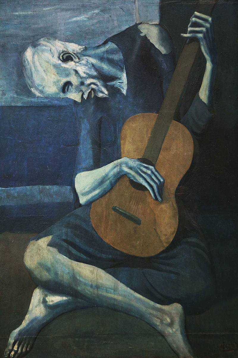 Pablo Picasso, Old Guitarist, 1903