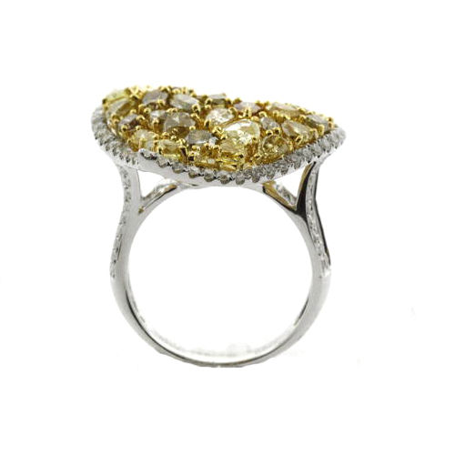 Thumbnail: Fancy Diamond Heart Ring