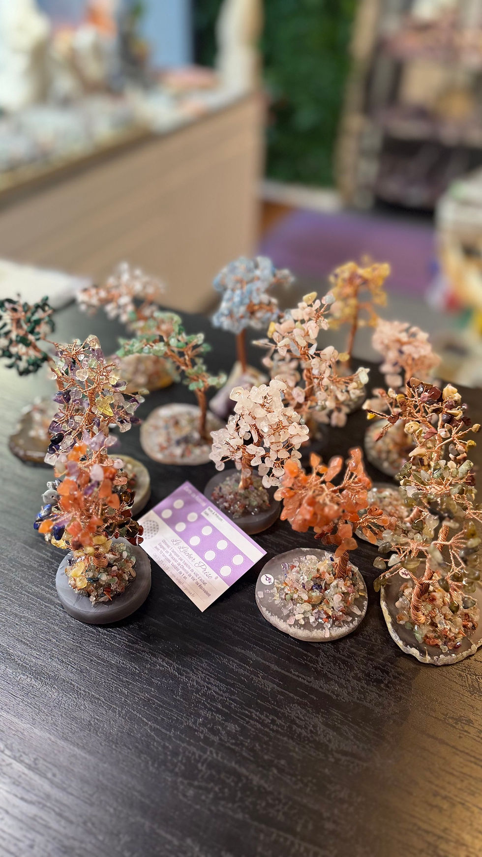 Miniature : Arbre de Vie Aiguë Marine