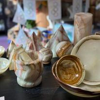 Miniature : Assiette Creuse (vide poche) en Onyx