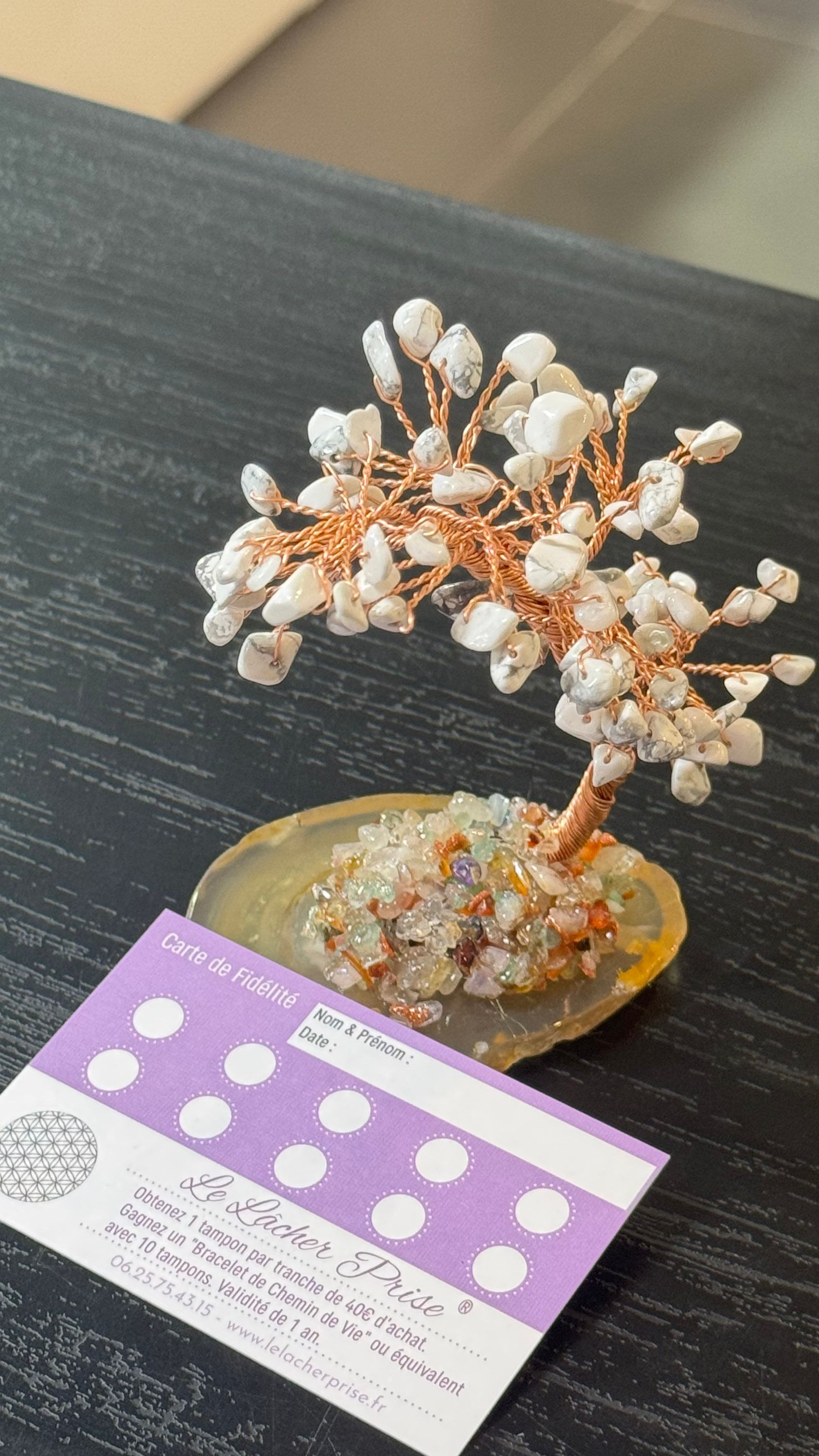 Arbre de Vie Howlite