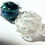 Thumbnail: Memorial glass, Ashes in glass, ashes keepsake, cremation glass, flower set of 2