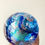 Thumbnail: Ashes in glass keepsake paperweight with 3 colors