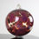 Thumbnail: Multicolor ornament, glass ornament burgundy color design, glass suncatcher