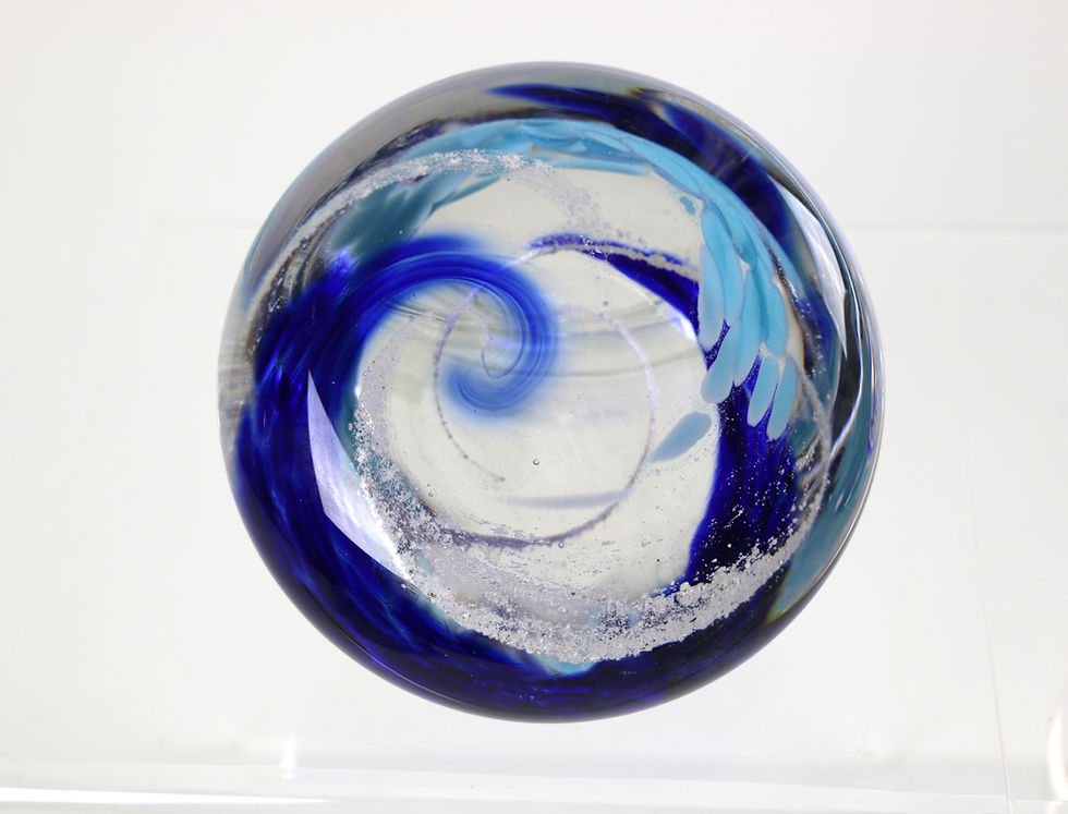 Thumbnail: Ashes in glass Keepsake Disk - Endless Love Disk