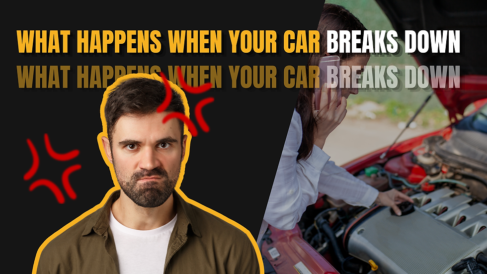 What Happens When Your Car Breaks Down as a Gig Driver?