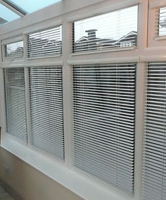 perfect fit venetians in conservatory