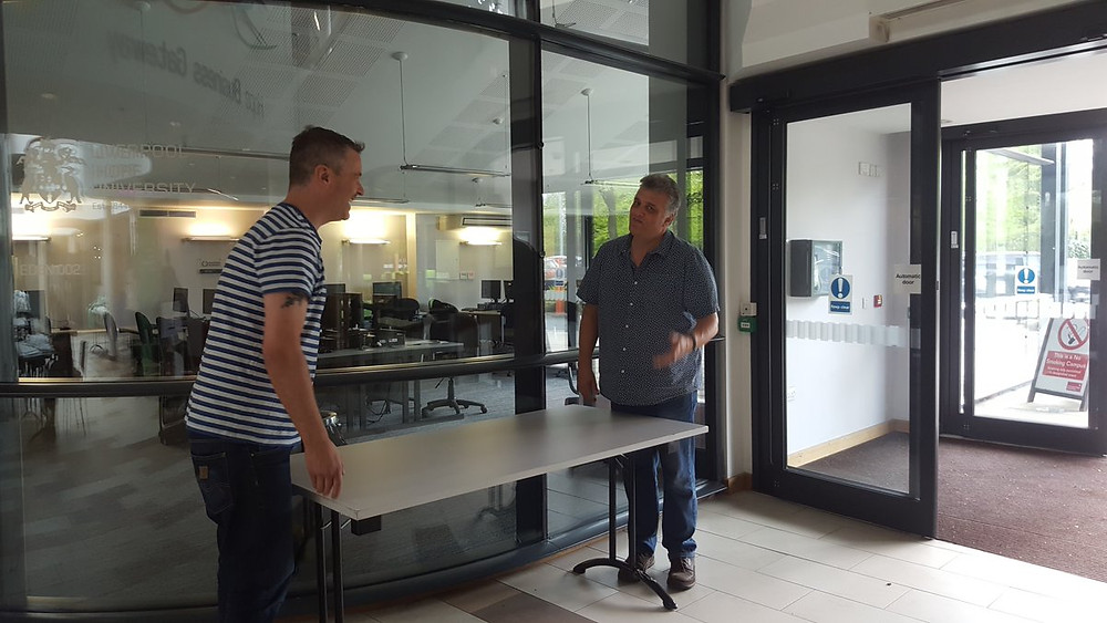 #CareExpConf story: @10PYusuf instructing @rodkippen how to move a table. Rod looks as if he is about to collapse from laughter. I was reminded of 1971 Commercial: https://youtu.be/HgzEBLa3PPk Dad, do you know the piano's on my foot? You hum it son, and I'll play it.😂 #ToBeContinued