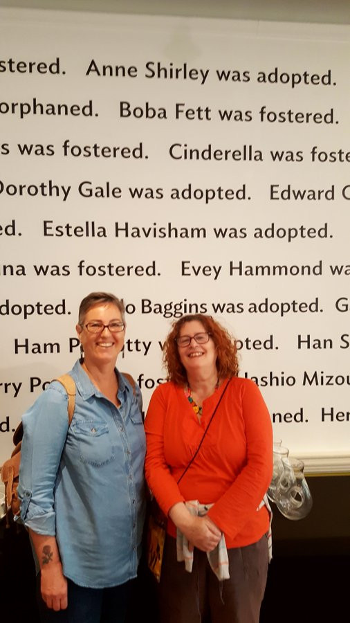 As with many stories there was of course a #backstory - @DrDeeMichell and me(!) met at the Foundling Museum for a pre-conference chat where talked all things orphans and #CEP.