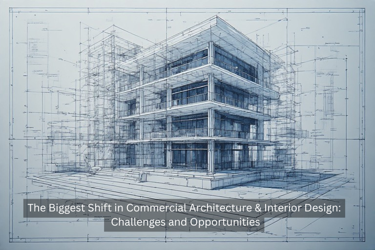 The Biggest Shift in Commercial Architecture & Interior Design: Challenges and Opportunities