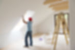 Inspector checking attic window during home inspections