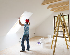Man Measuring Window