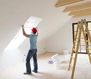 Man Measuring Window