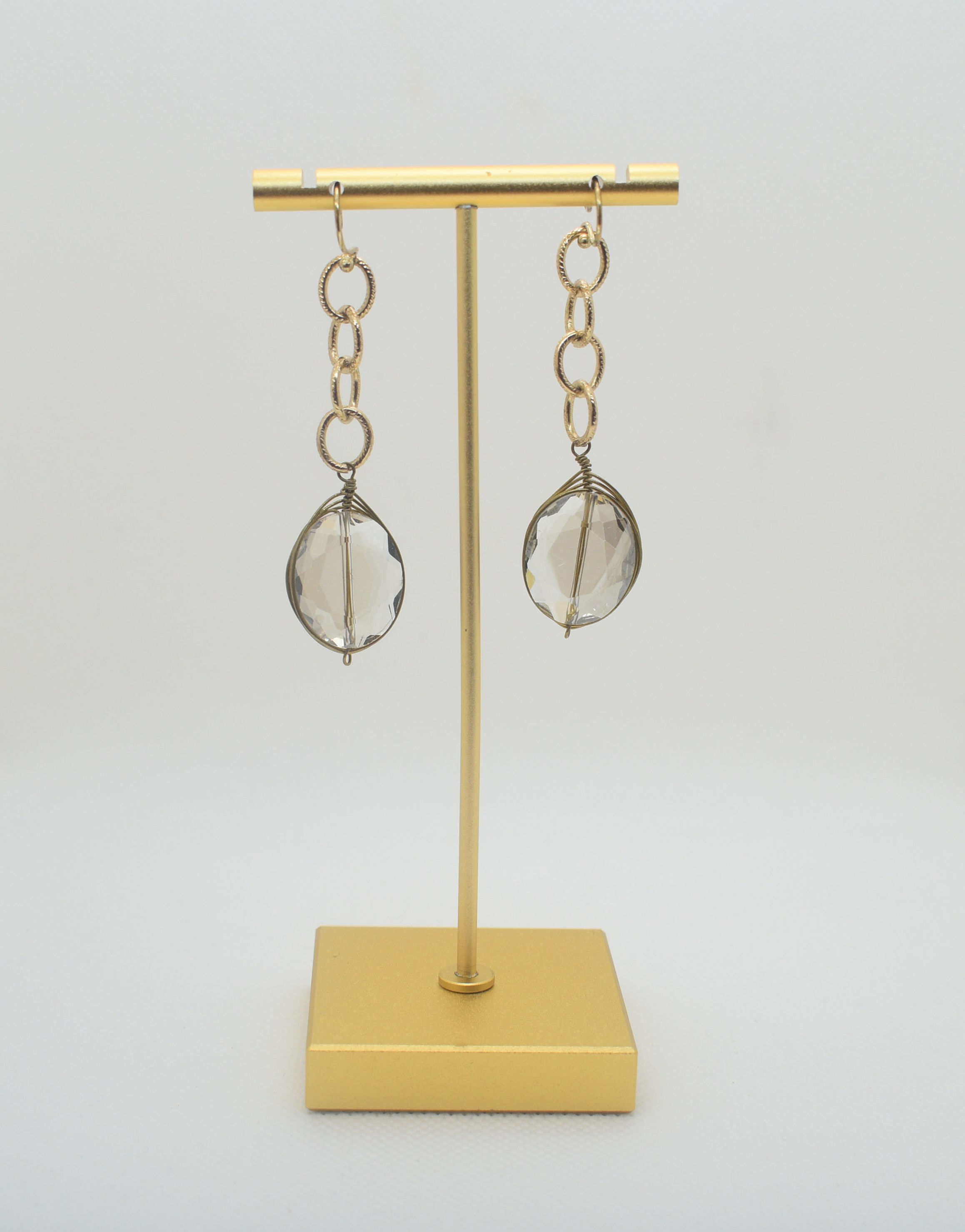 Swarovski Tear-Drop Crystal Earrings