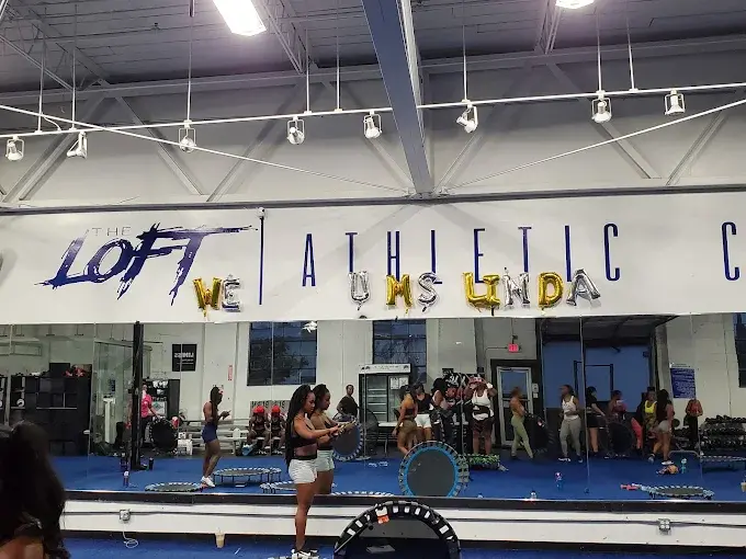 Athletic practice under 'Loft Athletic C' banner