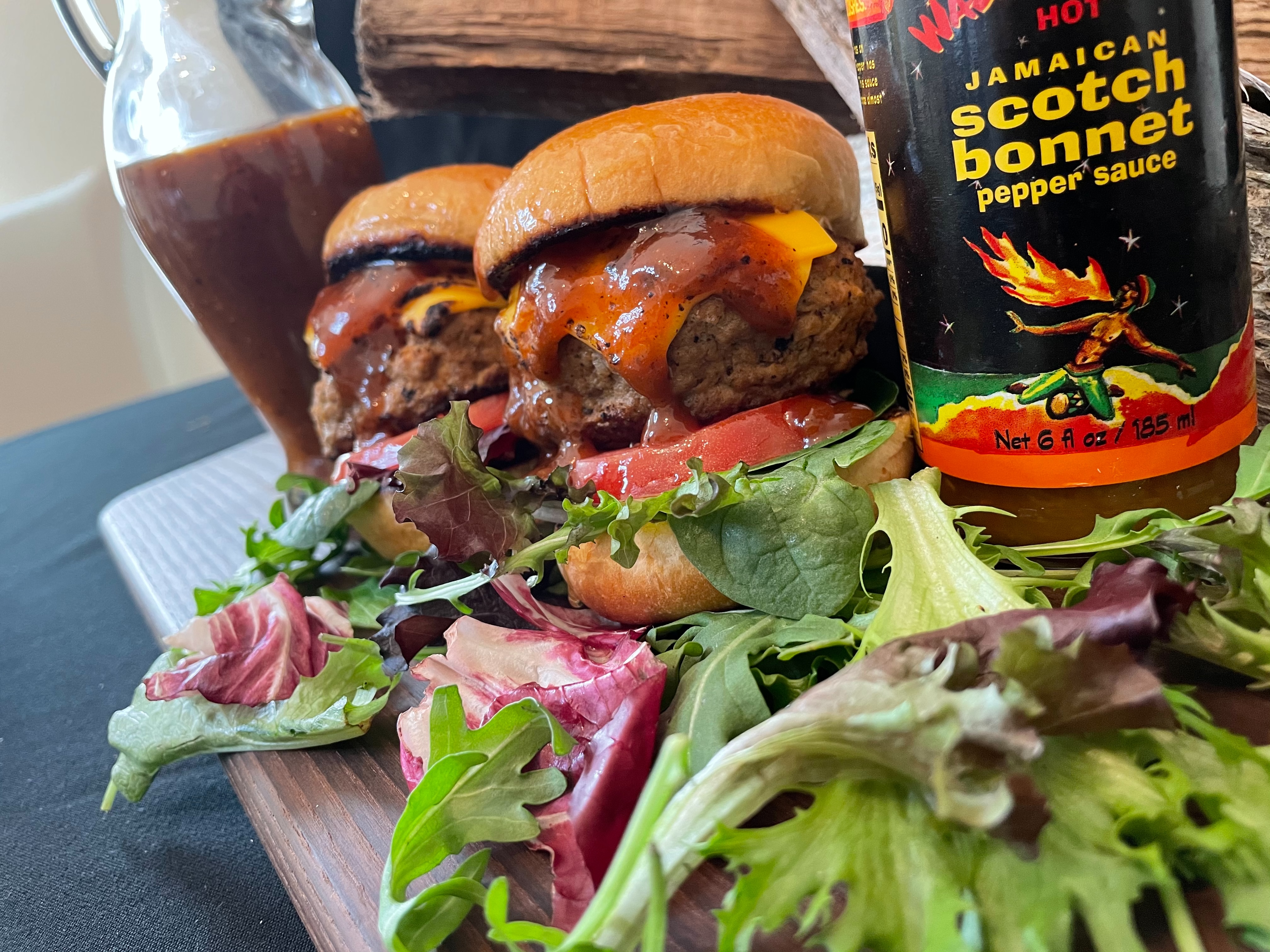 Arranged Food and Objects