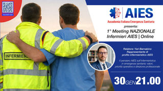 La presentazione di AIES al 1°Meeting infermieristico AIES. L'hai persa?