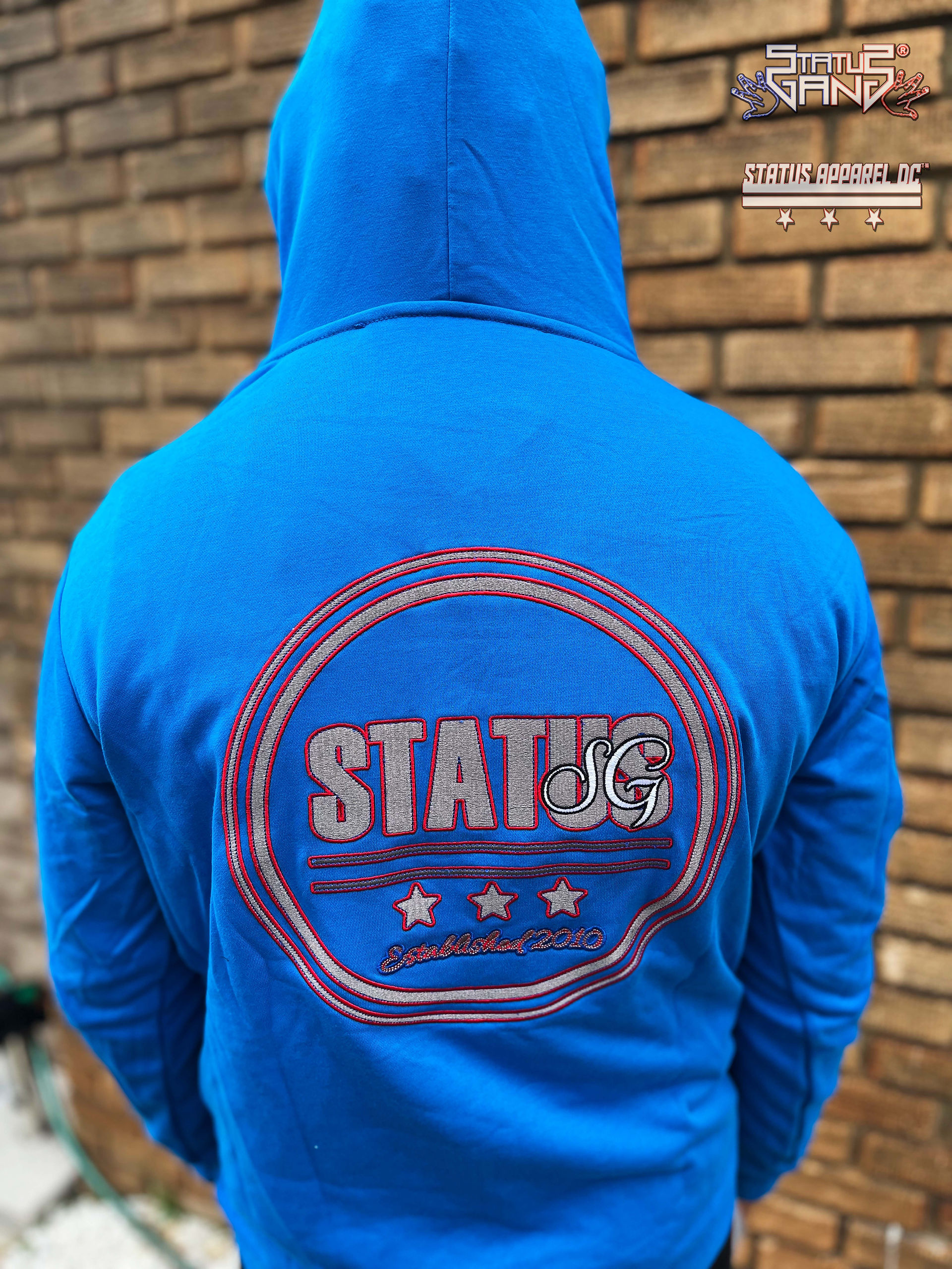 Status Apparel DC Hoodie inspired by Temple University House Party moment.