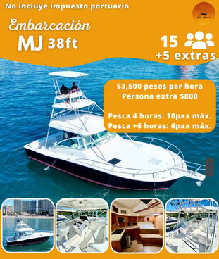 MJ 38ft Charter