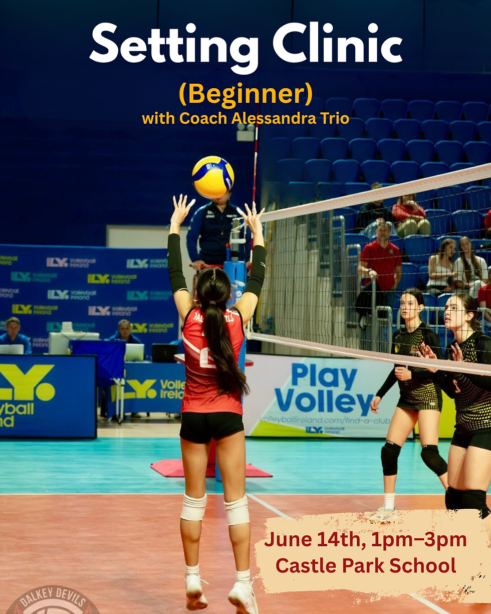 Setting Clinic (Beginners) with Coach Alessandra Trio