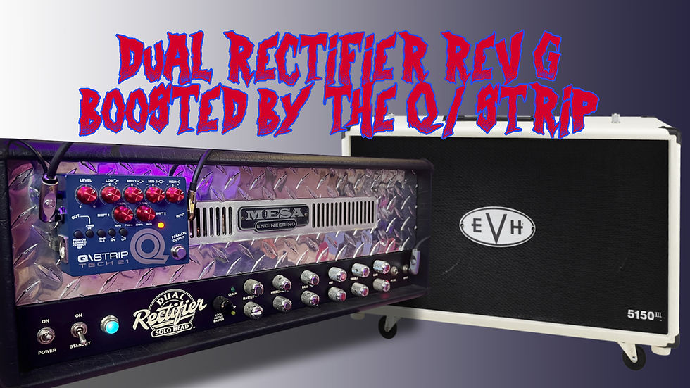 Thumbnail: ToneX Mesa Boogie Dual Rectifier Rev G Pack
