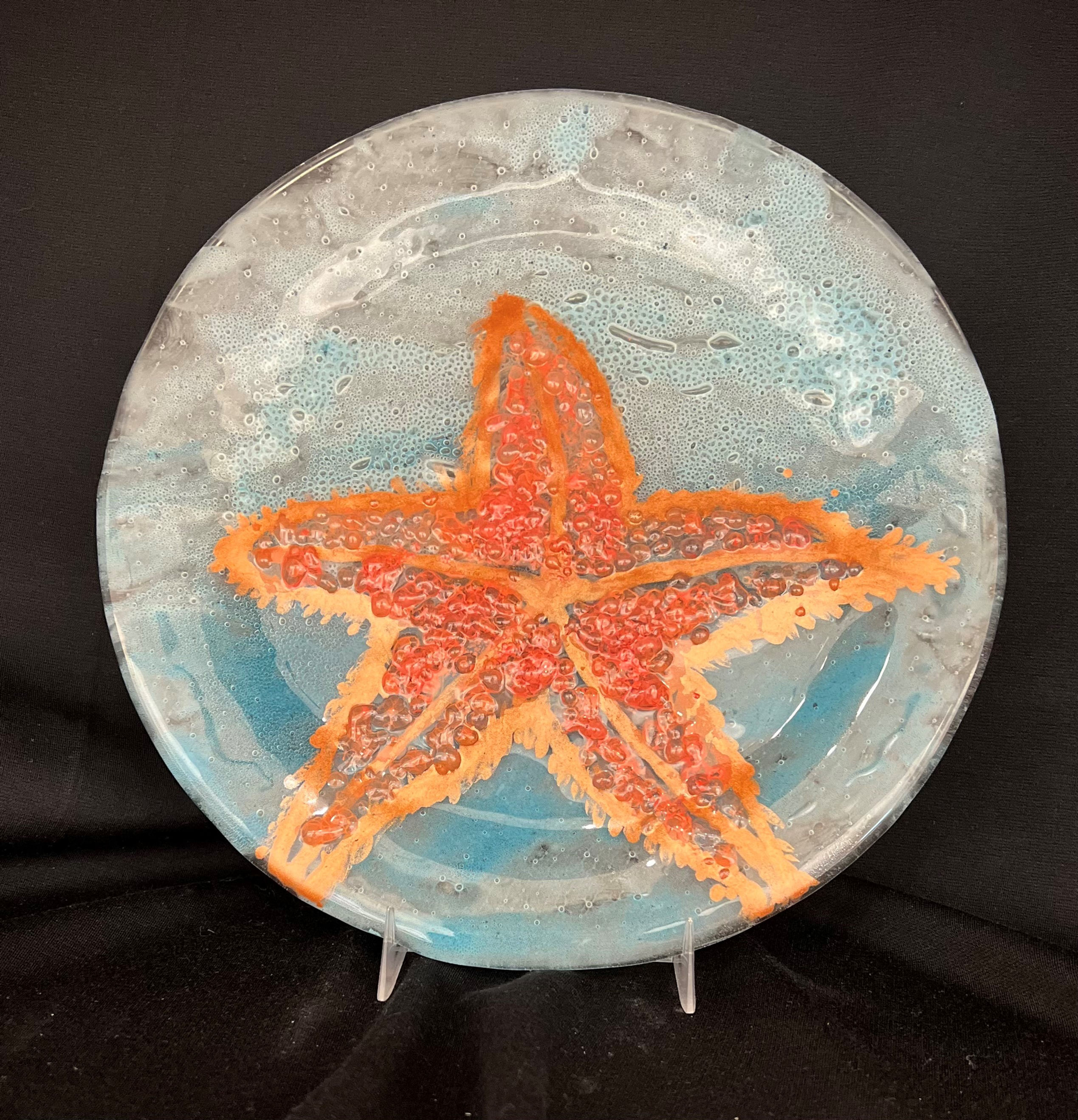 Star Fish Bubble Plate