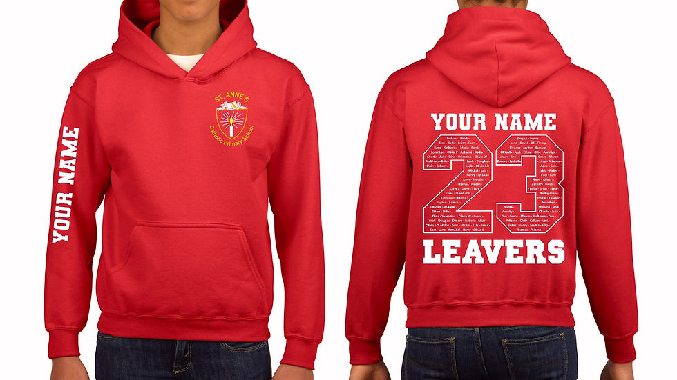 Thumbnail: St. Anne's Catholic Primary School Leavers Hoodie 2023