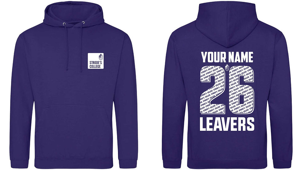 Thumbnail: Strode's College Leavers Hoodie 2026