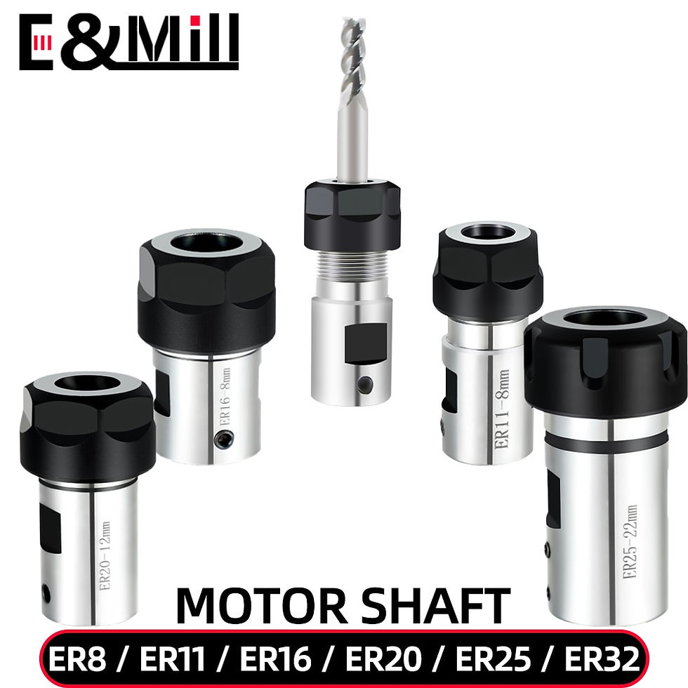 थंबनेल: ER8 ER11 ER16 ER20 ER25 Collet Chuck Spindle Motor Shaft Extension Rod DIY